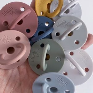Modern silicone pacifiers